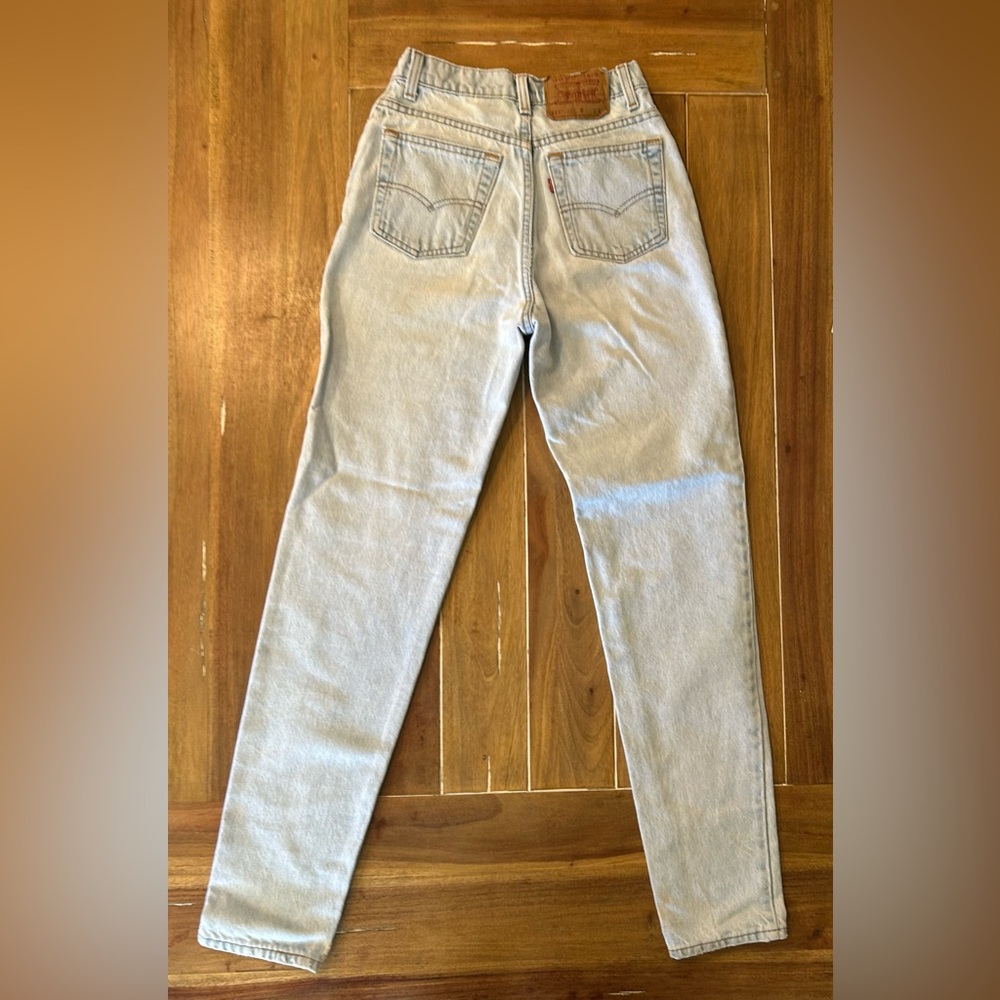 Vintage 512 Levi’s Light Wash High-Rise Women's Jeans. 7L - Picture 7 of 11